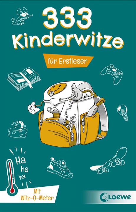 Produktbild 333 Kinderwitze - Für Erstleser (Deutsch, Loewe Sachbuch, Kaja Reinki, Sonja Fiedler-Tresp, Ron Lipkowski, 2021)