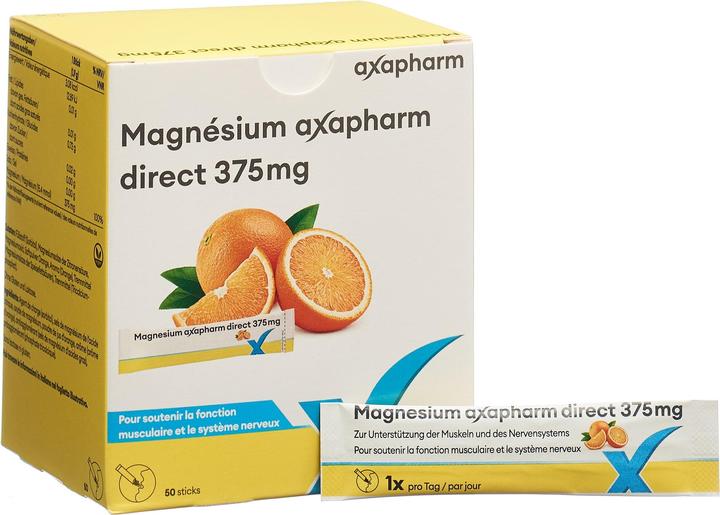Produktbild Axapharm Magnesium direct (50 Stück, Pulver, 160 g)