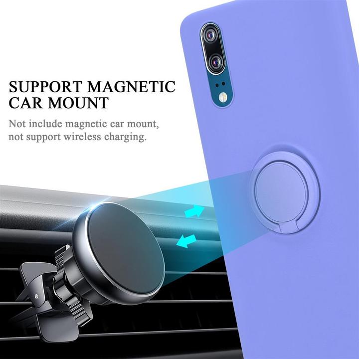 Actual product image Cadorabo TPU Liquid Ring Silicone Case Cover (Cubot P20)