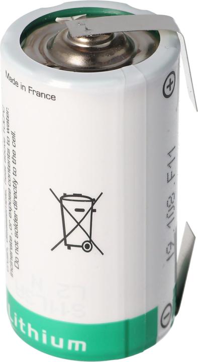 Actual product image Saft Batterie LS26500, C-Size mit Lötfahne U-Form (1 pcs., C, 150 mAh)