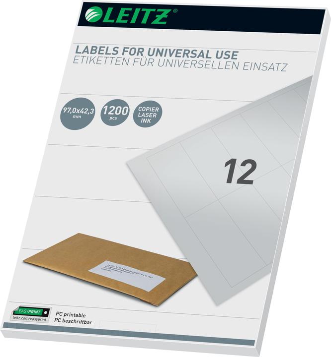 Actual product image Leitz Universal labels