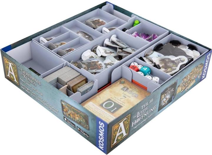 Produktbild Feldherr LEVA-NORD-3D - Organizer für Die Legenden von Andor: Die Reise in den Norden + Erweite (Kunststoff)