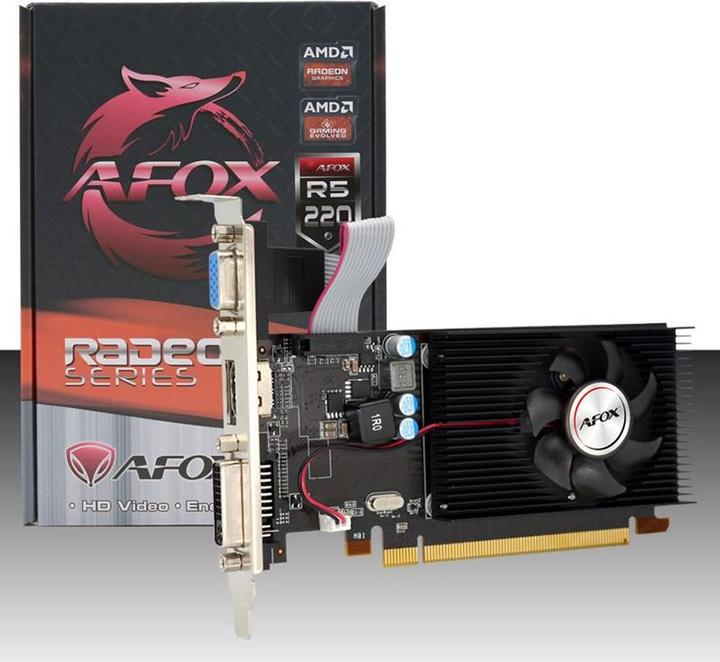 Productafbeelding AFOX AF5450-1024D3L5 Grafische kaart AMD Radeon HD 5450 1 GB (1 GB)