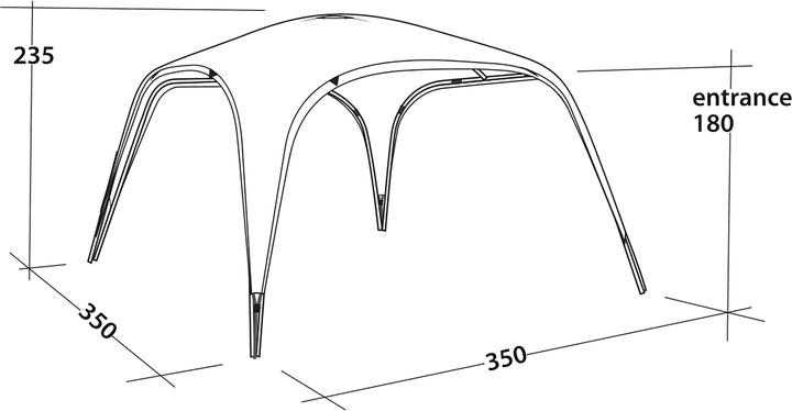 Produktbild Outwell Event Lounge L (Vorzelt, 15.30 kg)