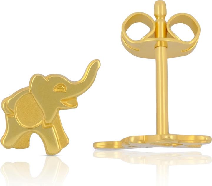 Muau Elefant (750/18K Gelbgold)