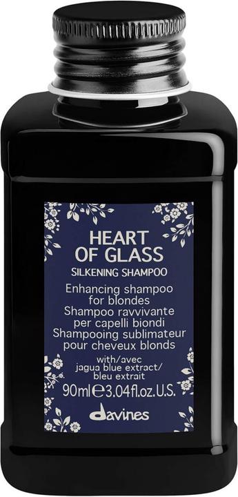 Actual product image Davines Heart of Glass - Silkening Shampoo (90 ml, Silver shampoo)