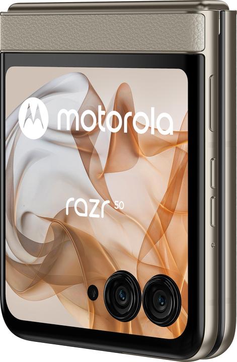 Immagine prodotto Motorola Razr 50 (256 GB, Spiaggia di sabbia, 6.90", Doppia SIM, 50 Mpx, 5G)