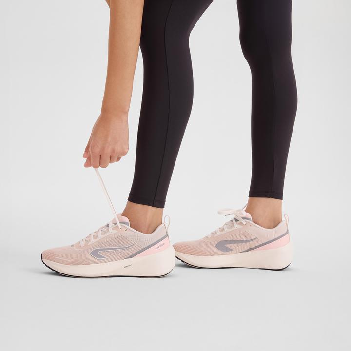 Actual product image Kiprun Laufschuhe Damen - KipCore beige/rosa (42)