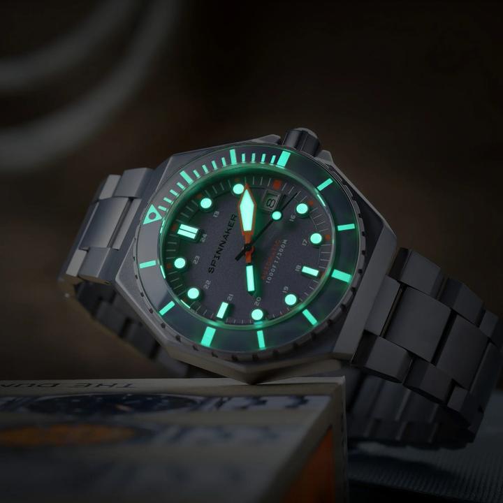 Actual product image Spinnaker SP-5081-KK Dumas automatic men's watch 44mm 30ATM (Rotating bezel left, 44 mm)