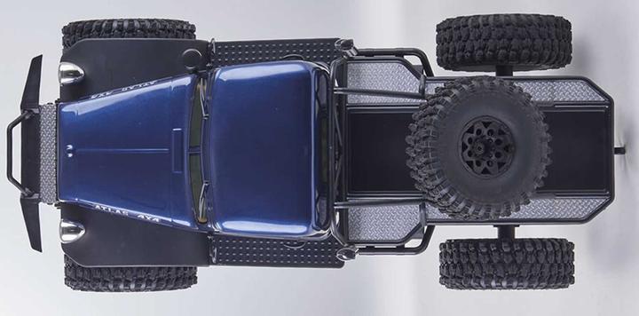 Immagine prodotto RocHobby Scala Crawler Atlas Mud Master 4WD Blu, ARTR, 1:10 (RTR pronto all'uso)