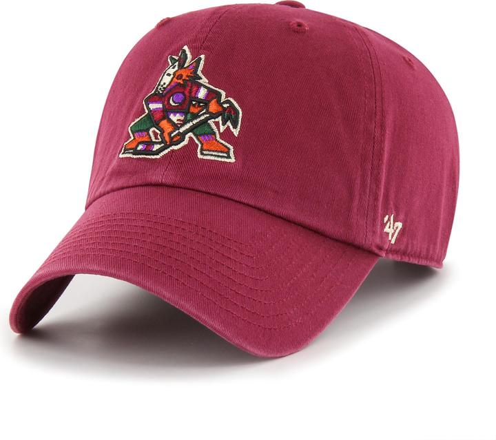 47 Brand Adjustable Cap - CLEAN UP Arizona Coyotes cardinal (One Size)