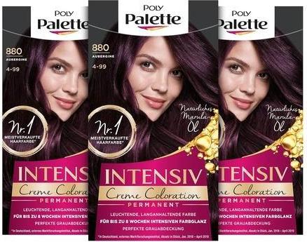 Actual product image Palette Poly,, Hair colour, 880/4-99, 115 ml (880 Aubergine)