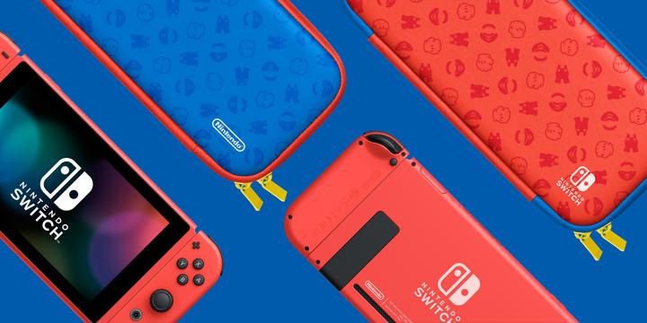 Produktbild Nintendo Switch - Mario Red & Blue Edition