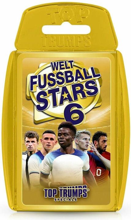 Magni Kartenspiel Top Trumps Weltfussball Stars 6 (German)