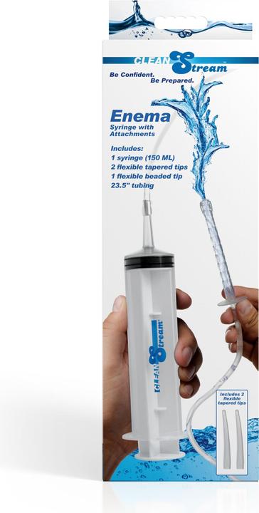 Produktbild CleanStream XR Brands EinlaufSpritze mit Zubehör 150 ml