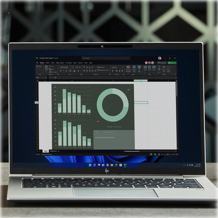 Actual product image HP EliteBook 845 G9 (14", AMD Ryzen 9 Pro 6950HS, 32 GB, 1000 GB)