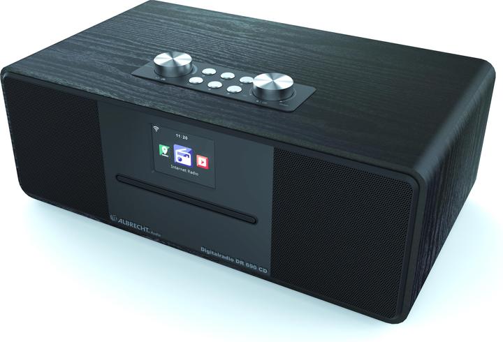 Albrecht DR 690 CD (Internetradio, DAB+, Bluetooth, WLAN)