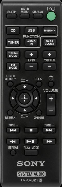 Actual product image Sony CMT-SBT100 (Bluetooth)