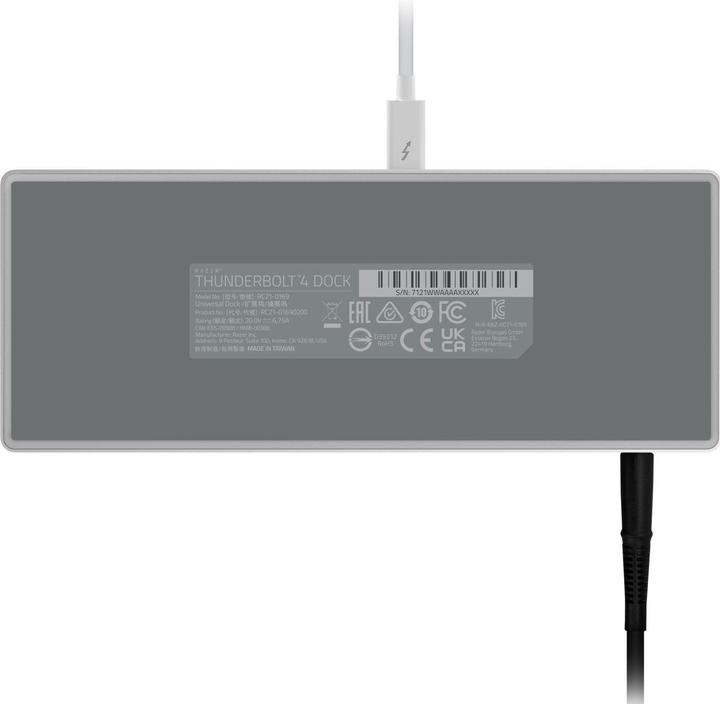 Actual product image Razer Thunderbolt 4 Dock (Thunderbolt, 9 Ports)