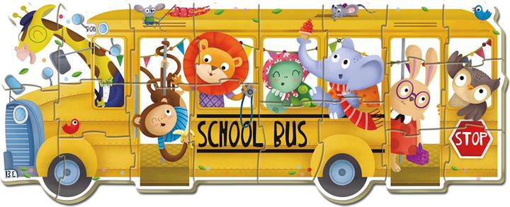 Image du produit Educa Baby Puzzles Animals Bus 2x2/2x3/4 T. (19 pièces)