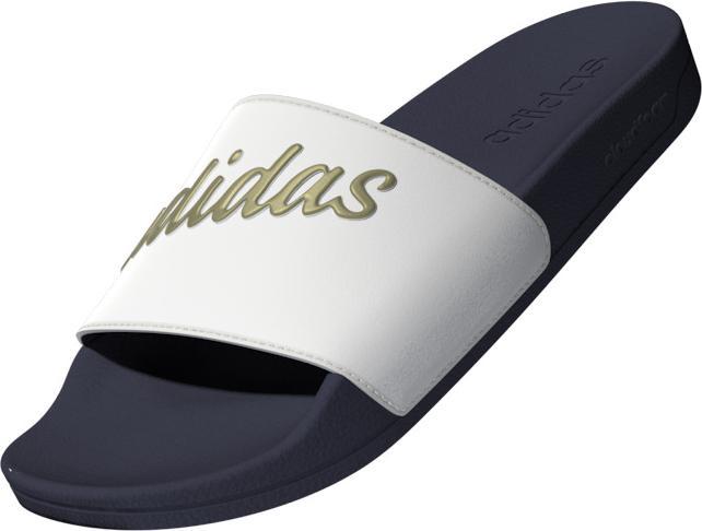 Actual product image adidas ADILETTE SHOWER,FTWWHT/GOLDMT/ FTWWHT/GOLDMT/SHANAV Size: 4 (37)