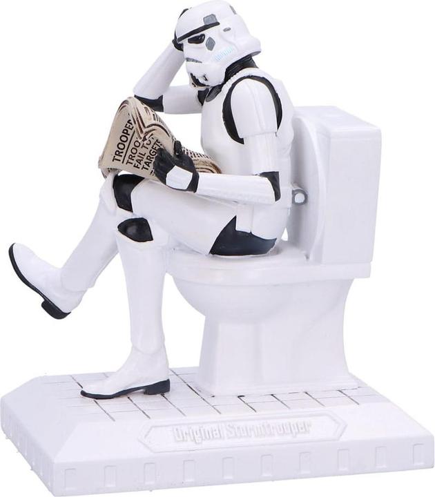 Immagine prodotto Nemesis Now Figura originale di Stormtrooper Pooper Trooper 10 cm