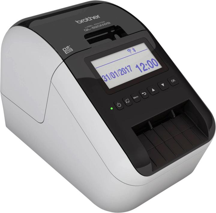 Actual product image Brother QL-820NWBcVM incl. 3 label rolls (300 dpi)