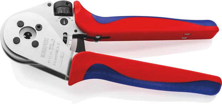 Image du produit Knipex Pince à sertir à quatre points pour contacts tournés (230 mm)