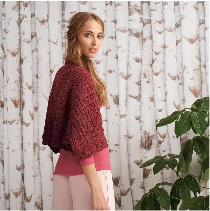 Produktbild Rico Design Wolle Creative Wool Dègradé 200 g Bordeaux (800 m)