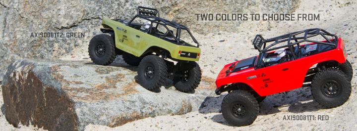 Produktbild Axial SCX24 Deadbolt Elektro Brushed Crawler 4WD 1:24 RTR rot (RTR Ready-to-Run)