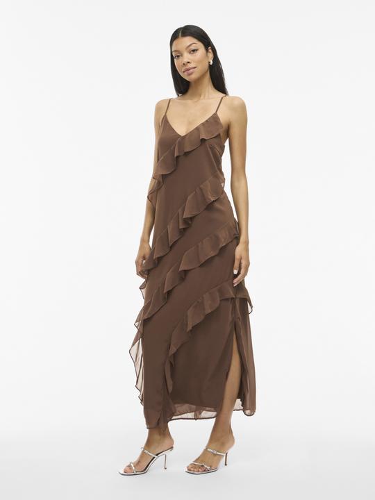 Actual product image Vila VIROMAINE Träger Maxikleid (38)