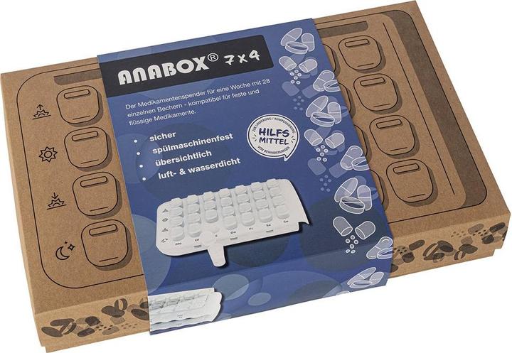 Produktbild Anabox Medidispenser 7 x 4 1 Stück