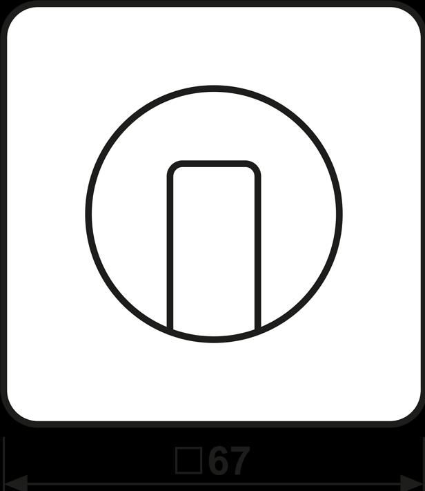 Actual product image JUNG Toggle blind CD lgr glz CD1541LG