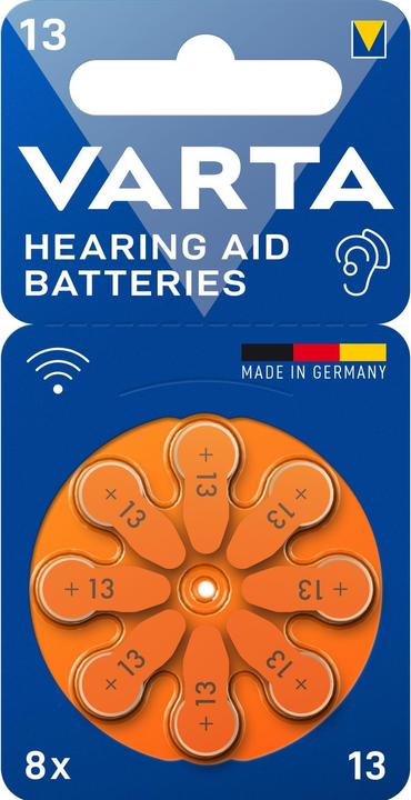 Produktbild Varta Hörgerätebatterie 13 8 Stück (8 Stk., 13, 310 mAh)