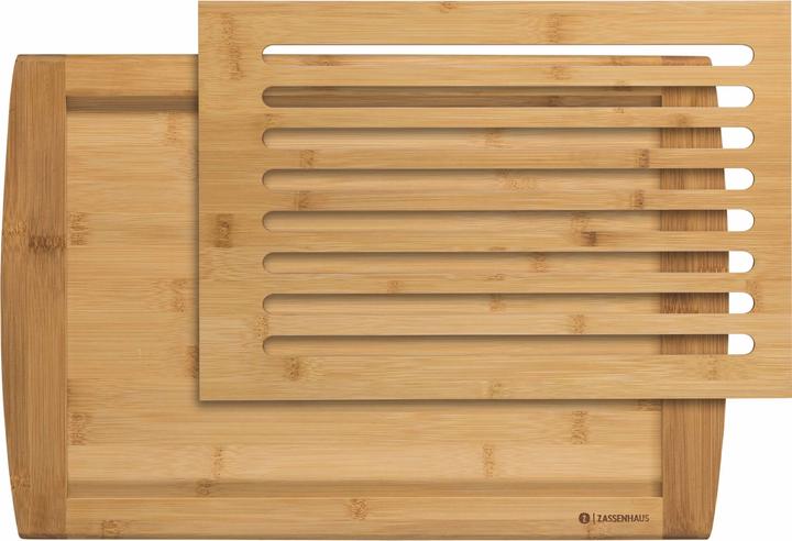 Produktbild Zassenhaus Brotschneidebrett Bambus 42x28x2cm