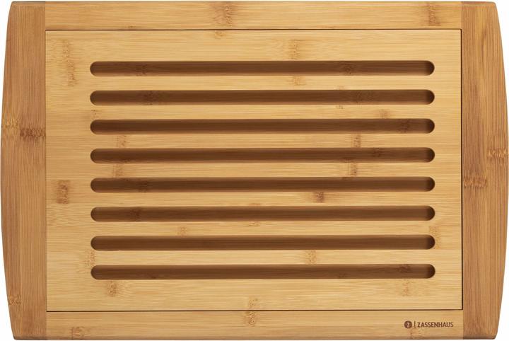 Produktbild Zassenhaus Brotschneidebrett Bambus 42x28x2cm