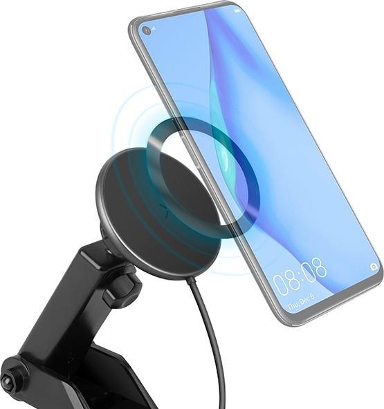 Actual product image Energea uchwyt indukcyjny MagDrive na kokpit/do kratki czarny/black MagSafe (15 W)