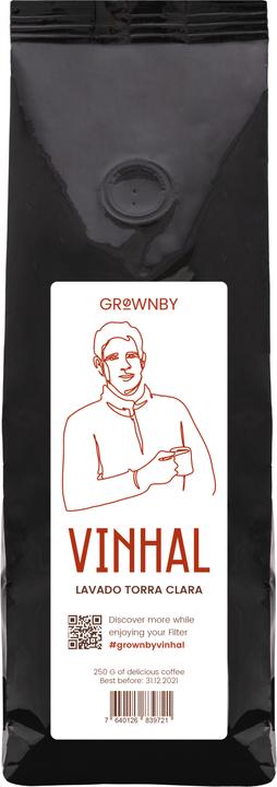 Grownby Vinhal Lavado Torra Clara (250 g, Arrosto leggero)