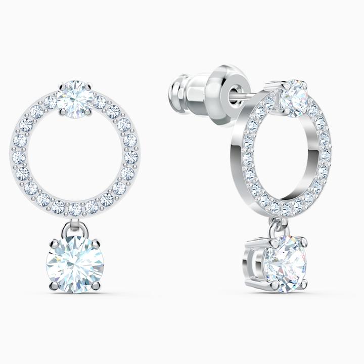 Produktbild Swarovski Attract Circle Ohrstecker (Metall)