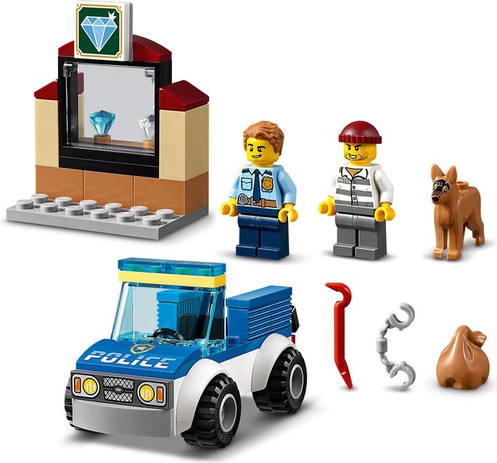 Actual product image LEGO Police dog team (60241, LEGO City)