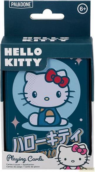 Actual product image Paladone Products Hello Kitty - Cartes à jouer avec boîte de rangement en métal