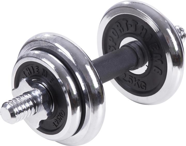 Produktbild Sport-Thieme Hantel-Set 10 kg inkl. Koffer (2 x 2.5 kg, 2 x 1.25 kg)