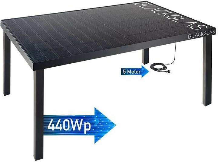 Actual product image Blackglas Solar table ECOstyle SW 440 W (440 W)