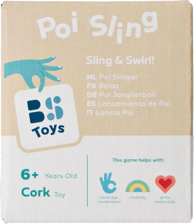 Actual product image GCS BS TOYS Activity game Poi Sling