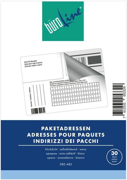 Produktbild BüroLine Paketadressen
