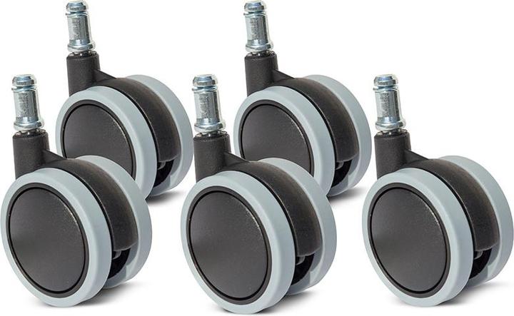 Actual product image Rocada 5 chair castors for hard floors