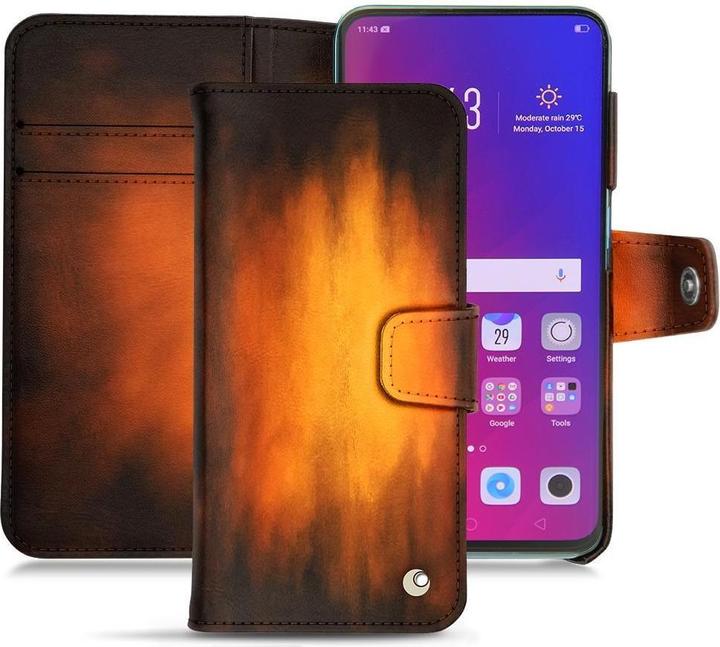Immagine prodotto Noreve Cover in pelle portafoglio (Oppo Find X)