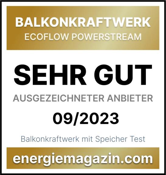 Valori nutrizionali e ingredienti EcoFlow PowerStream 600W (CH)