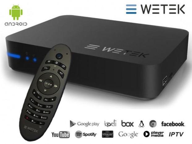 Image du produit WeTek Play IPTV & DVB-S2, Android & Kodi (IPTV (ready), DVB-S2)