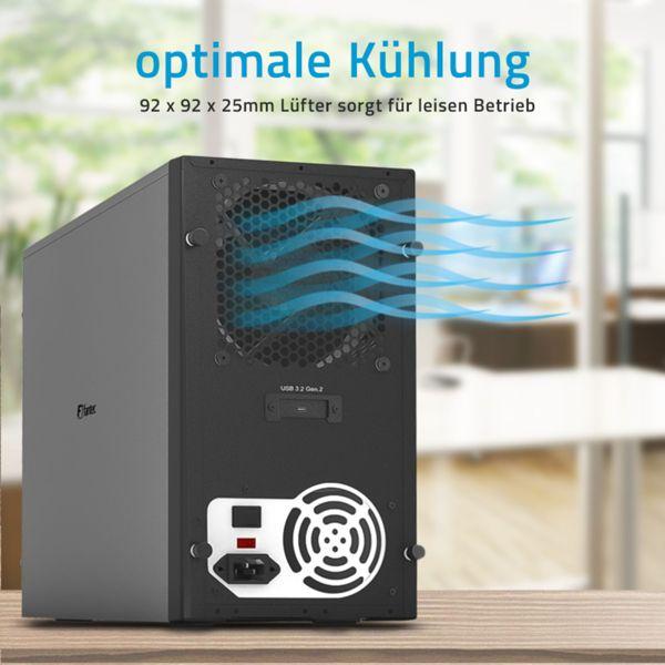 Image du produit Fantec MB-X10U31H 10x 3,5 Gehäuse (3.5")